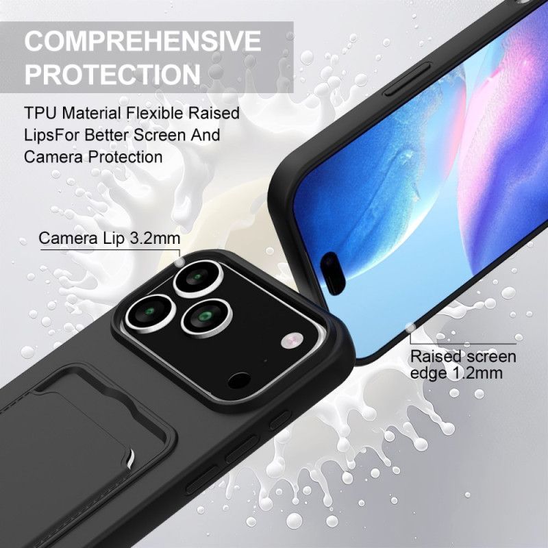 Coque à Cordon iPhone 17 Pro Porte-cartes