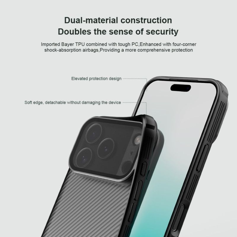 Coque iPhone 17 Pro CamShield Prop Series NILLKIN