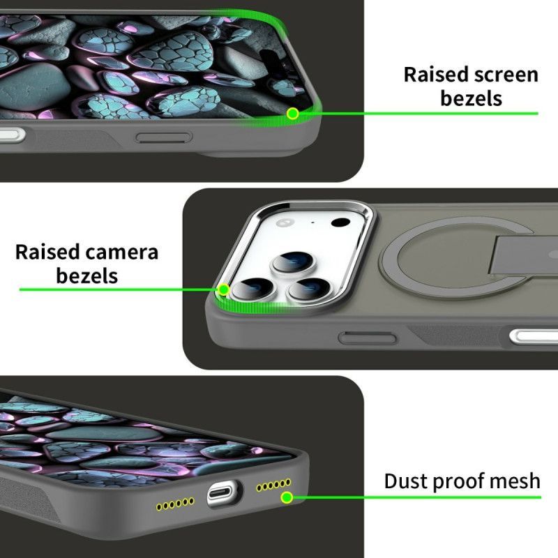 Coque iPhone 17 Pro Compatible MagSafe avec Support