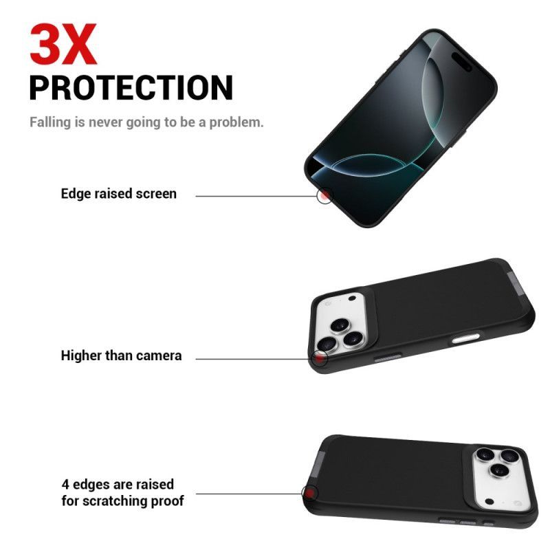 Coque iPhone 17 Pro Compatible MagSafe Support Intégré