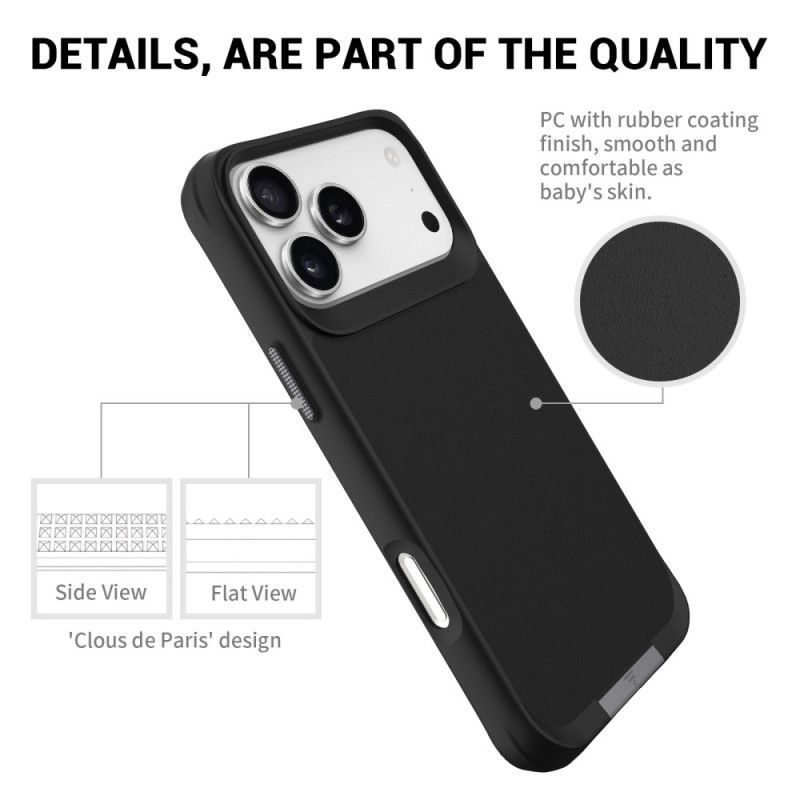 Coque iPhone 17 Pro Compatible MagSafe Support Intégré