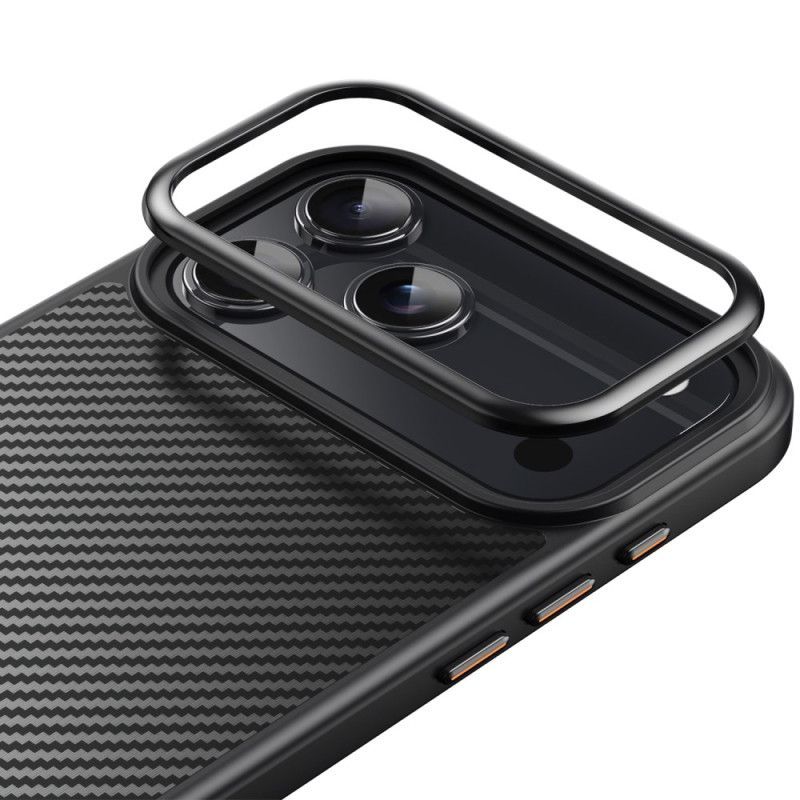 Coque iPhone 17 Pro Compatible MagSafe Ultra Fine Carbone