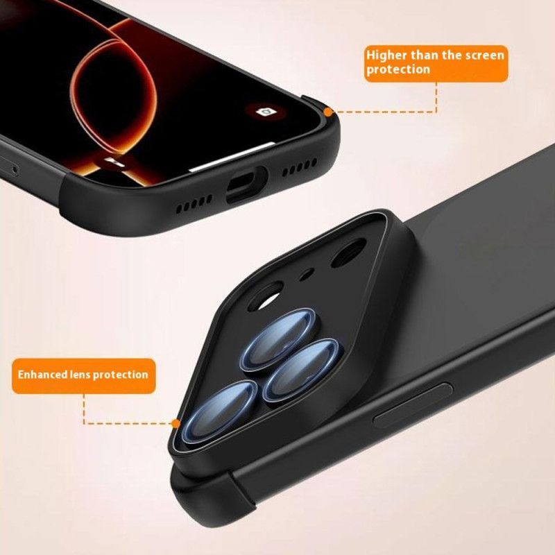 Coque iPhone 17 Pro Frameless avec Protection d’Angles et Lentille Intégrée