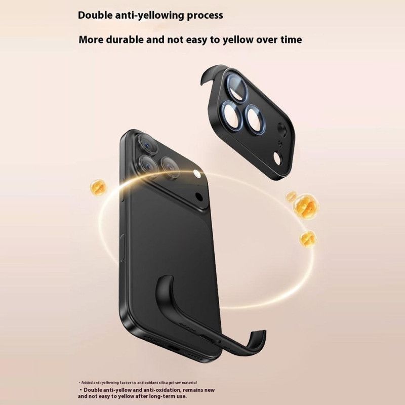 Coque iPhone 17 Pro Frameless avec Protection d’Angles et Lentille Intégrée