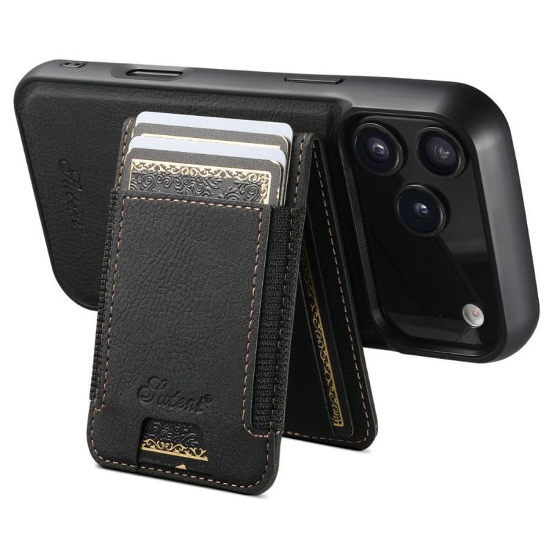 Coque iPhone 17 Pro MagSafe 2-en-1 Porte-Cartes Détachable