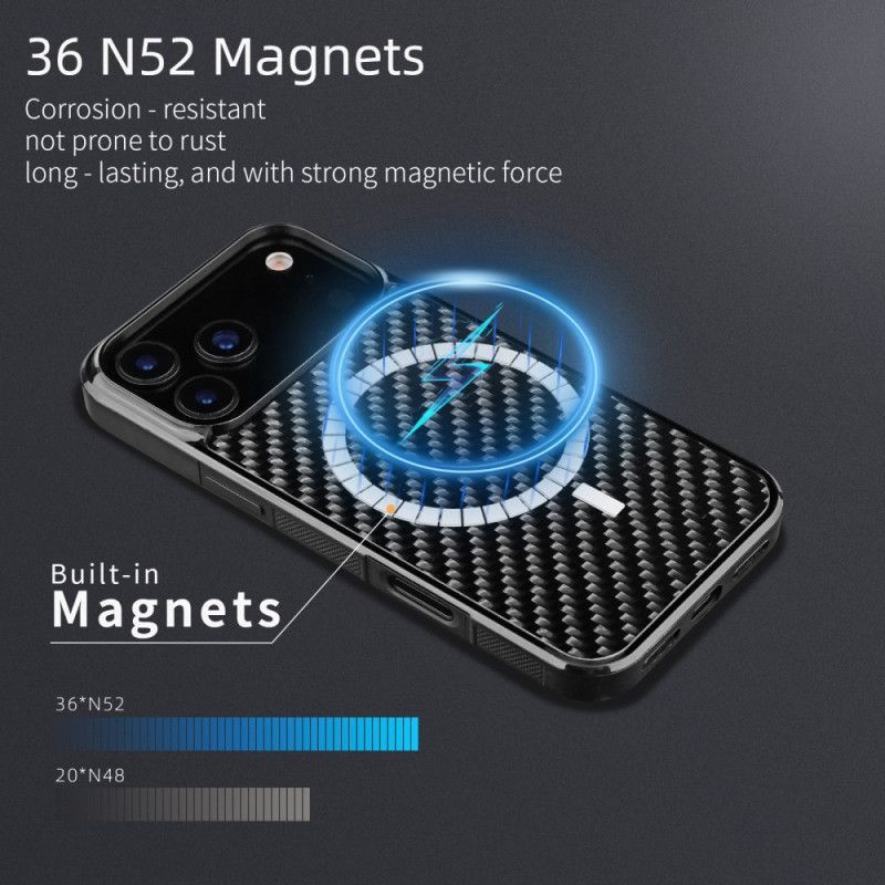 Coque iPhone 17 Pro MagSafe Fibre d'Aramide