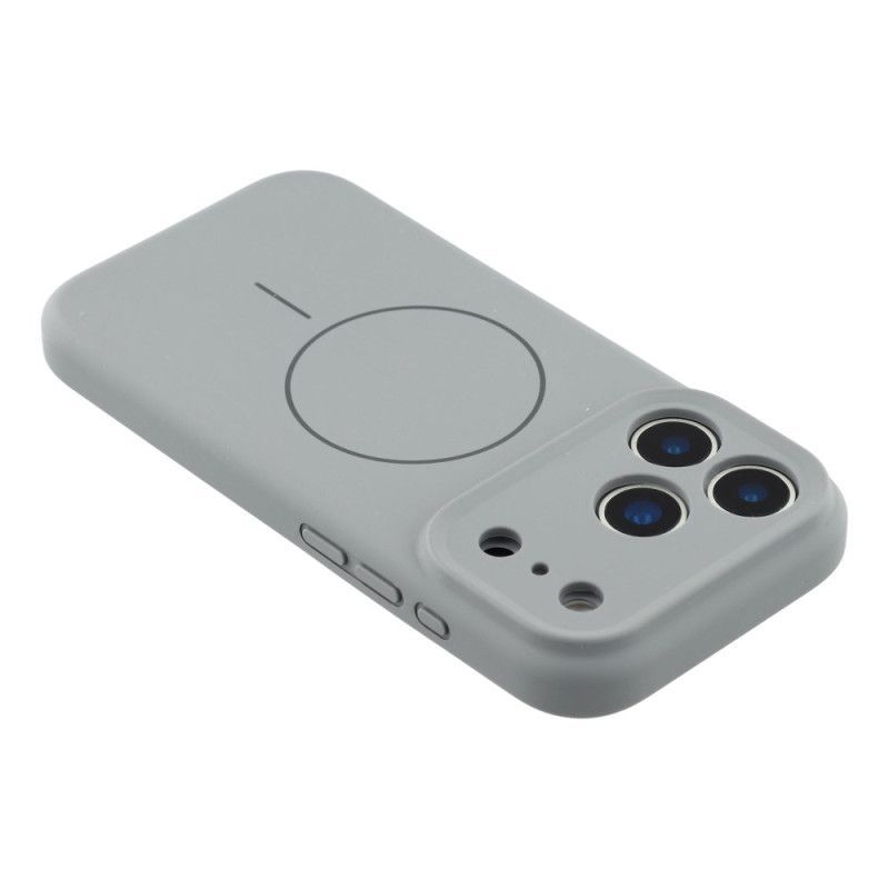 Coque iPhone 17 Pro MagSafe Hybride avec Doublure Microfibe