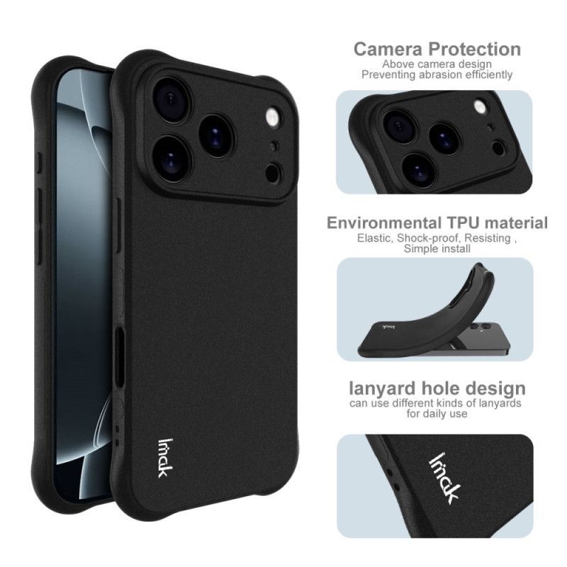 Coque iPhone 17 Pro Silicone Écologique IMAK