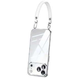 Coque iPhone 17 Pro Transparente avec Dragonne