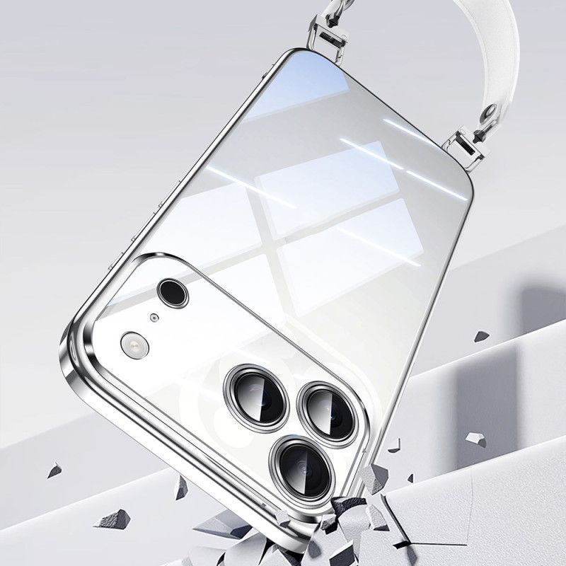 Coque iPhone 17 Pro Transparente avec Dragonne