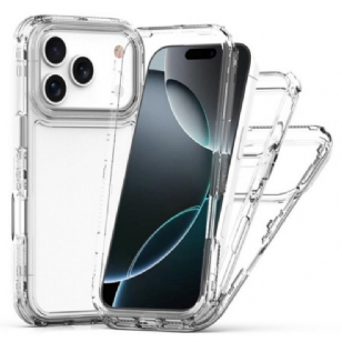 Coque iPhone 17 Pro Transparente Trois-en-Un