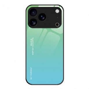 Coque iPhone 17 Pro Verre Trempé Be Yourself