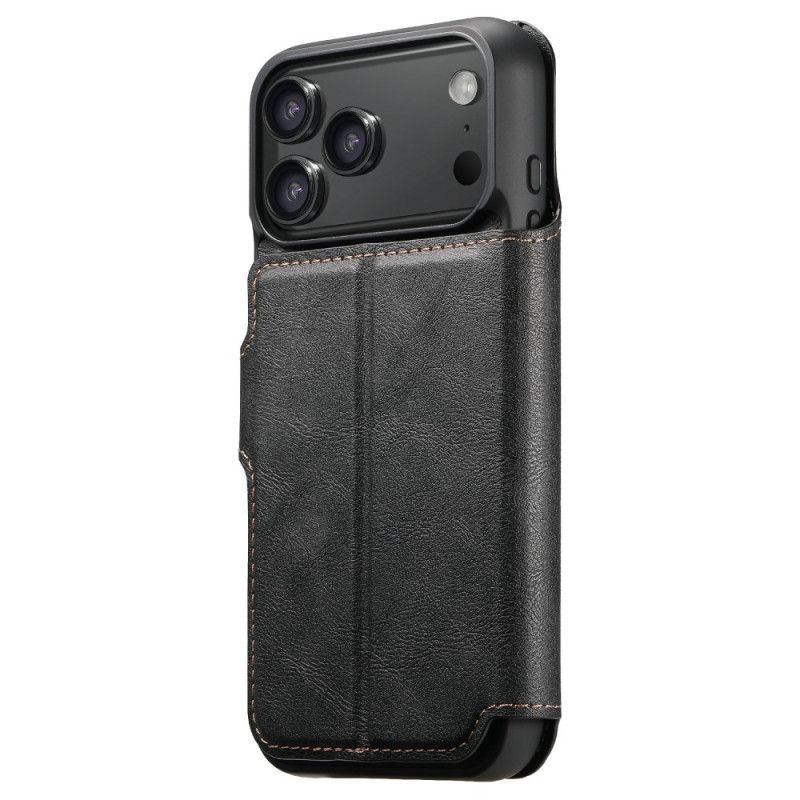 Housse iPhone 17 Pro Magnétique avec Coque Détachable Rétro