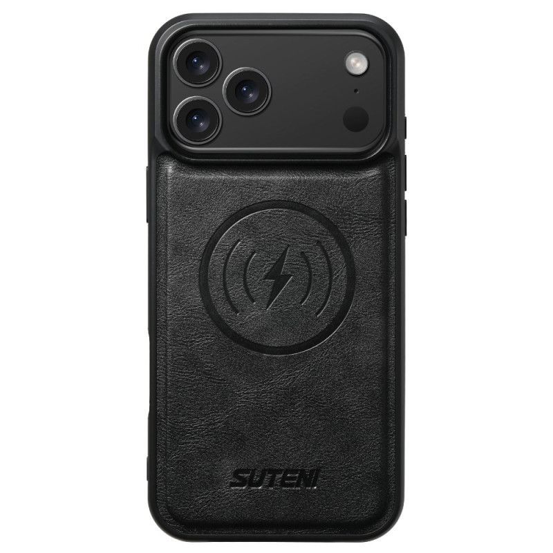 Housse iPhone 17 Pro Magnétique avec Coque Détachable Rétro