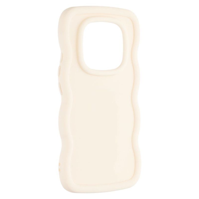 Coque Xiaomi Redmi Note 14 Pro 4G Bords Ondulés