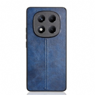 Coque Xiaomi Redmi Note 14 Pro 4G Effet Cuir Coutures