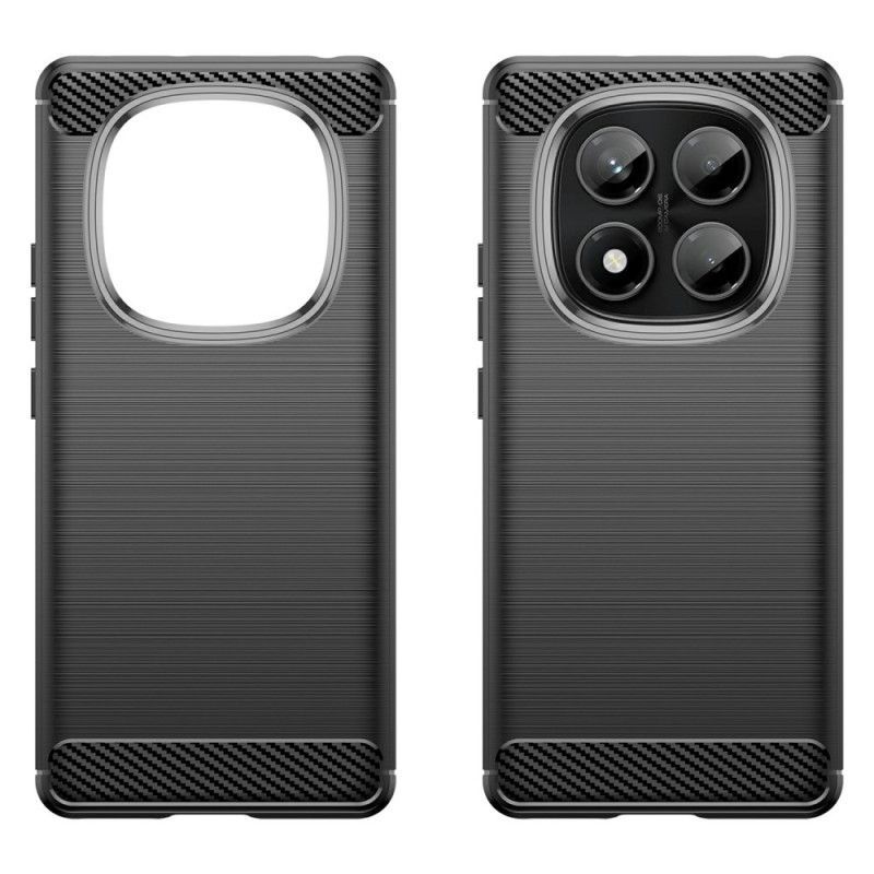 Coque Xiaomi Redmi Note 14 Pro 4G Fibre Carbone Brossée
