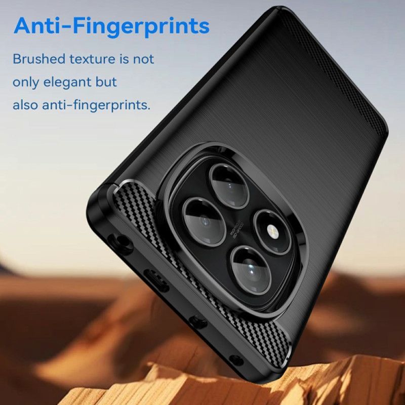 Coque Xiaomi Redmi Note 14 Pro 4G Fibre Carbone Brossée