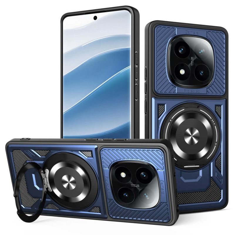 Coque Xiaomi Redmi Note 14 Pro 4G Magnétique Support Rotatif à