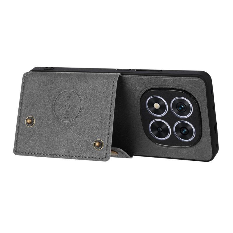 Coque Xiaomi Redmi Note 14 Pro 4G Porte-cartes et Support