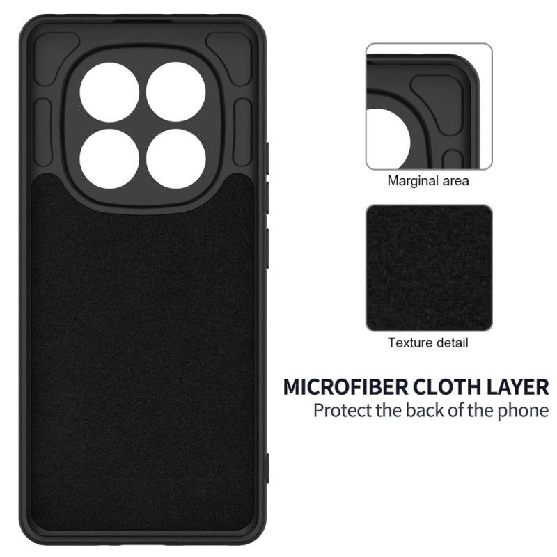 Coque Xiaomi Redmi Note 14 Pro 4G Silicone Liquide à Lanière