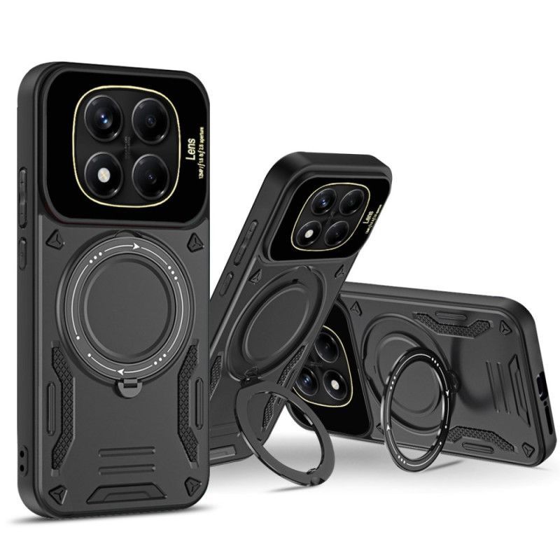 Coque Xiaomi Redmi Note 14 Pro 4G Support Rotatif Magnétique