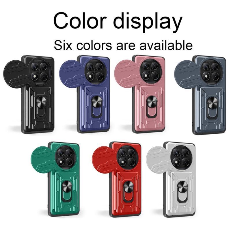 Coque Xiaomi Redmi Note 14 Pro 4G Ultra Résistante avec Support et Protecteur Objectif