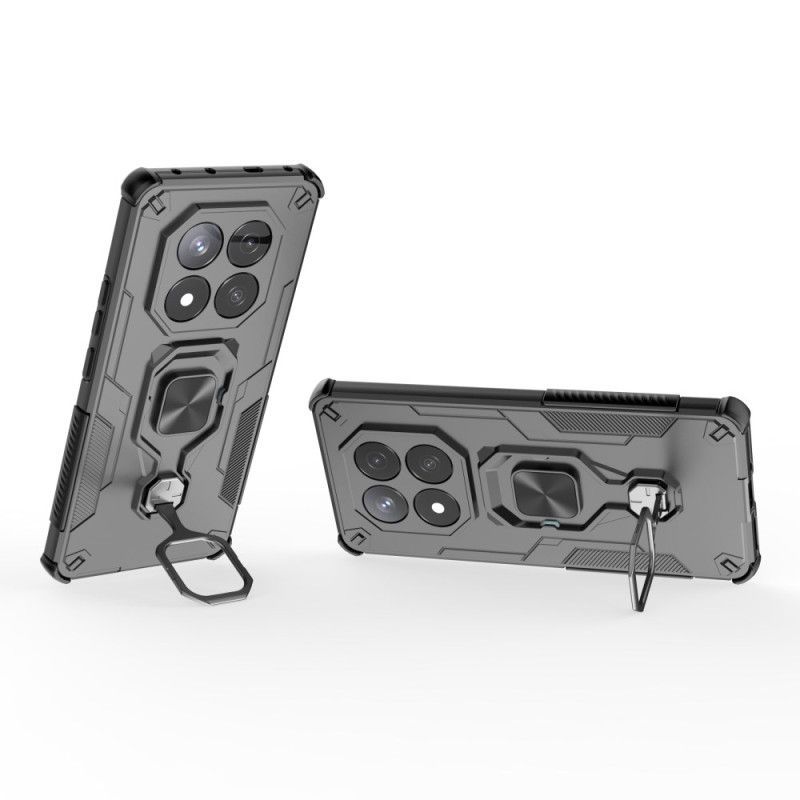 Coque Xiaomi Redmi Note 14 Pro 4G Ultra Résistante avec Support Rotatif