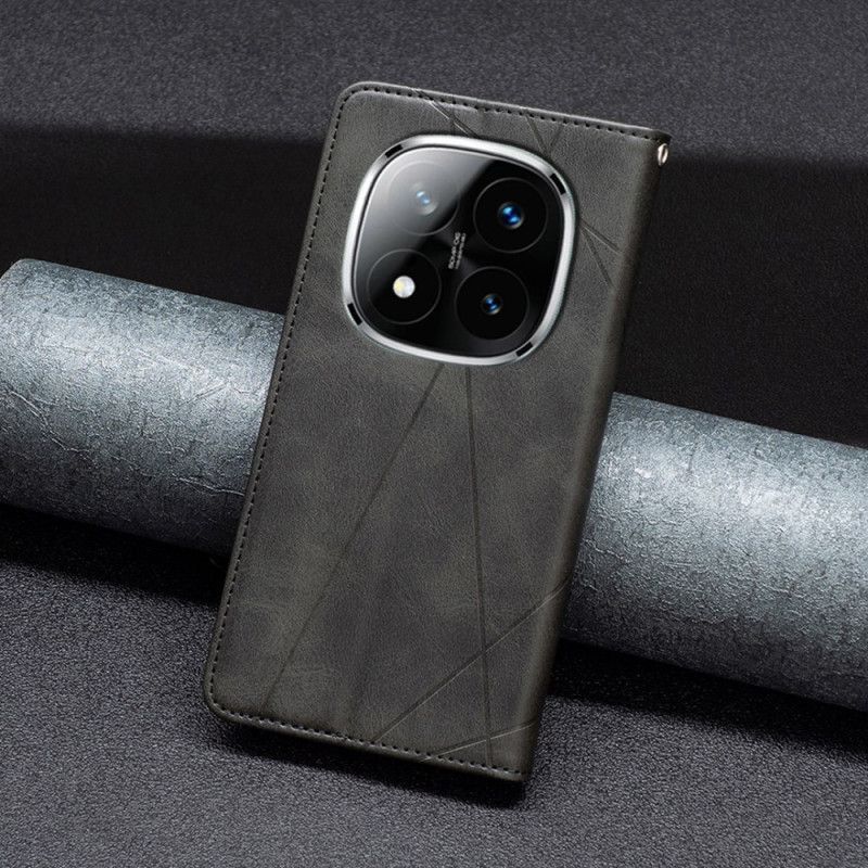 Flip Cover Xiaomi Redmi Note 14 Pro 4G Géométrie