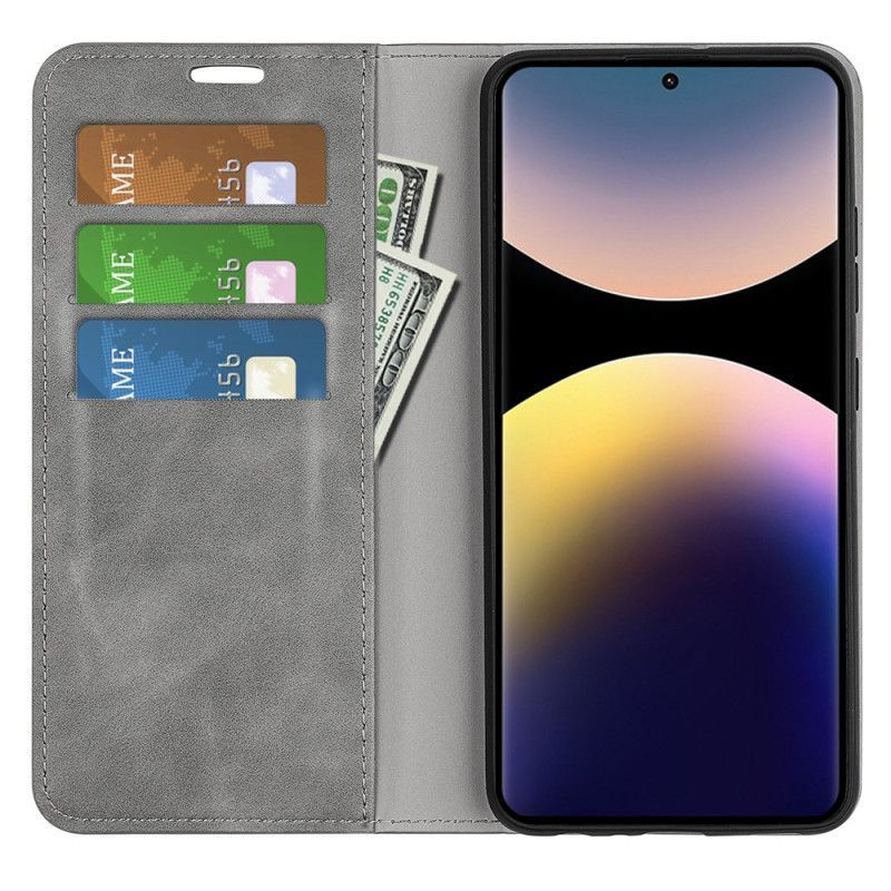 Flip Cover Xiaomi Redmi Note 14 Pro 4G Style Cuir