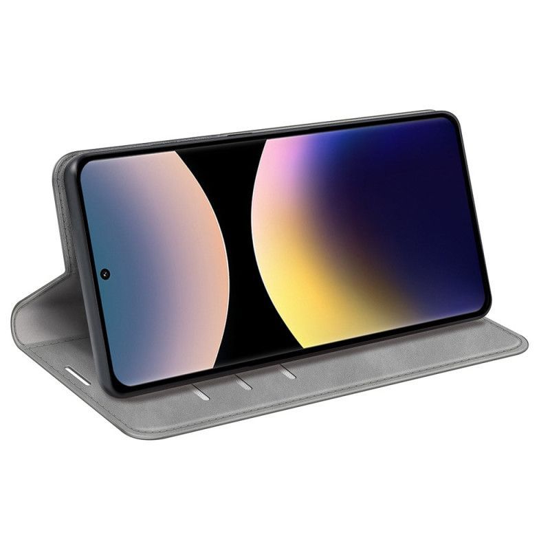 Flip Cover Xiaomi Redmi Note 14 Pro 4G Style Cuir