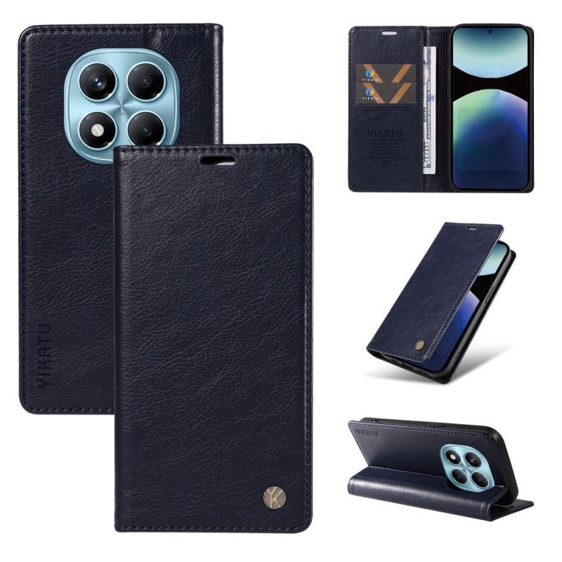 Flip Cover Xiaomi Redmi Note 14 Pro 4G Vintage YIKATU