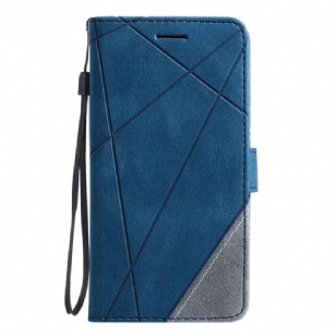 Housse Xiaomi Redmi Note 14 Pro 4G Bicolore avec Lignes