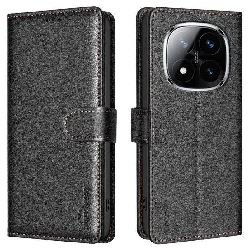 Housse Xiaomi Redmi Note 14 Pro 4G Blocage RFID BINFEN COLOR