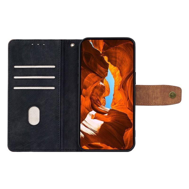 Housse Xiaomi Redmi Note 14 Pro 4G Blocage RFID Effet Daim Bicolore