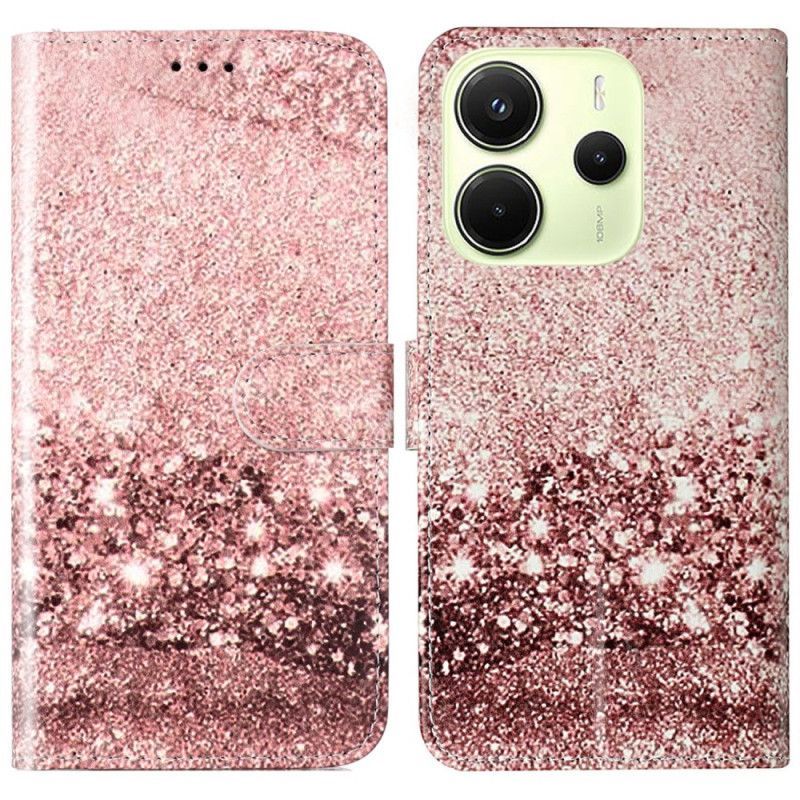 Housse Xiaomi Redmi Note 14 Pro 4G Marbre Or-Rose