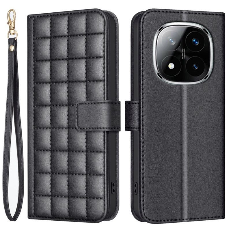 Housse Xiaomi Redmi Note 14 Pro 4G Matelassée Premium