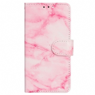 Housse Xiaomi Redmi Note 14 Pro 4G Motif Marbre Rose