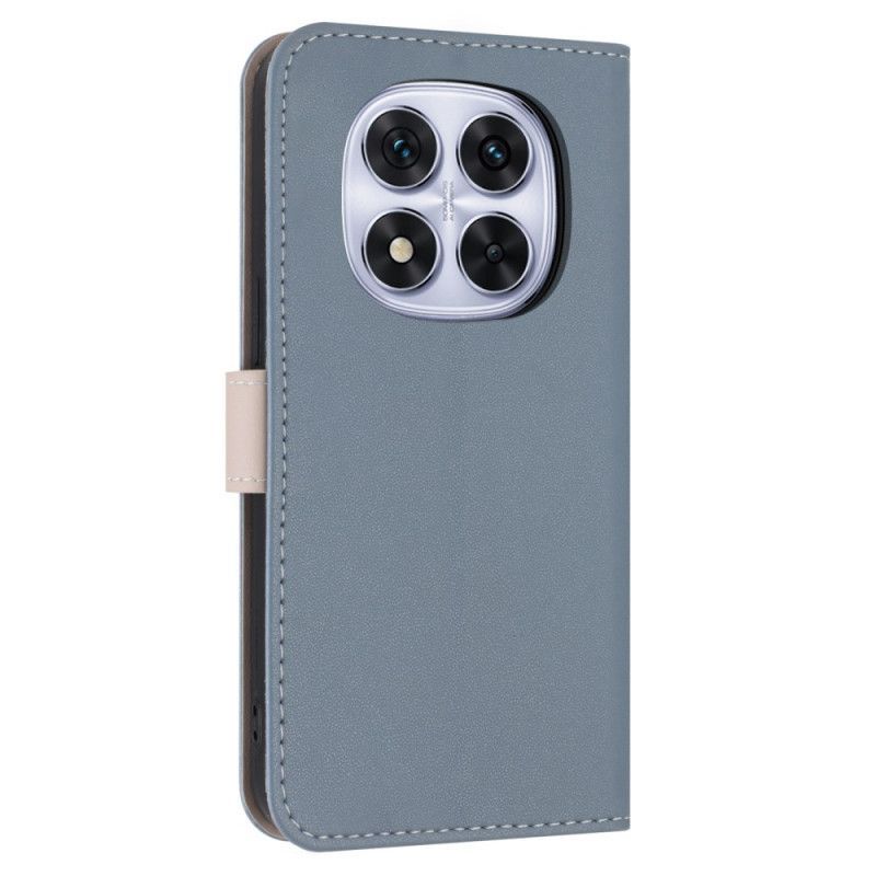 Housse Xiaomi Redmi Note 14 Pro 4G Noeud de Papillon à Lanière