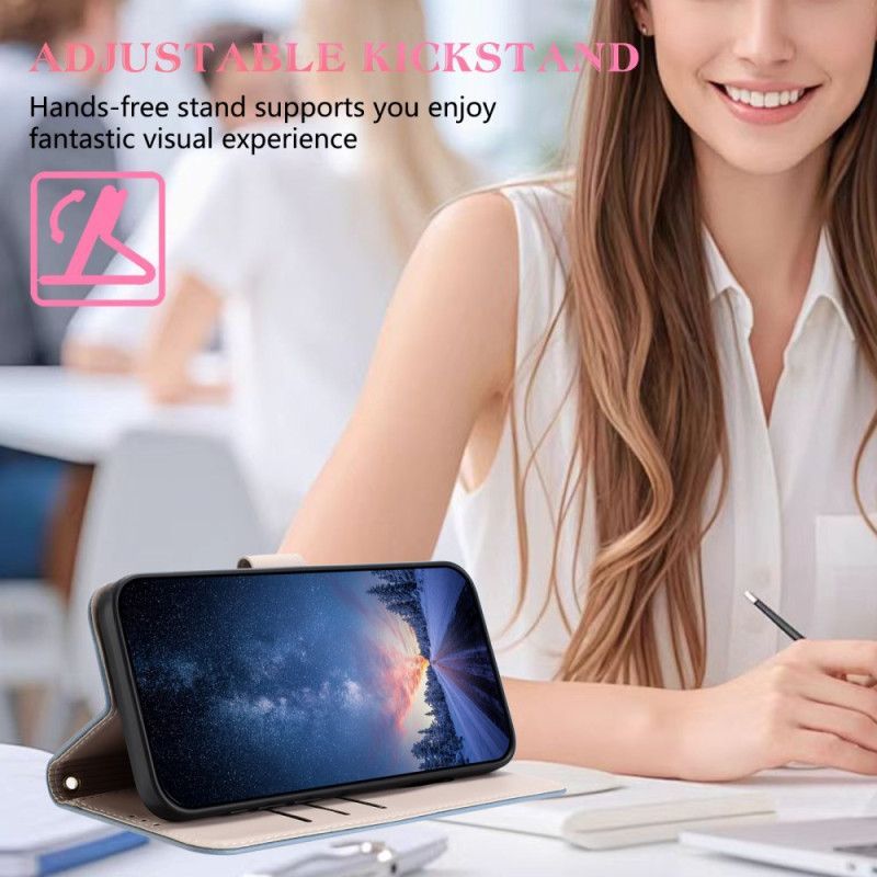 Housse Xiaomi Redmi Note 14 Pro 4G Noeud de Papillon à Lanière