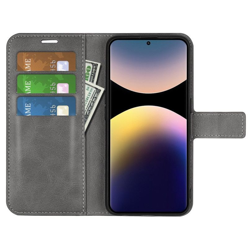 Housse Xiaomi Redmi Note 14 Pro 4G Style Cuir