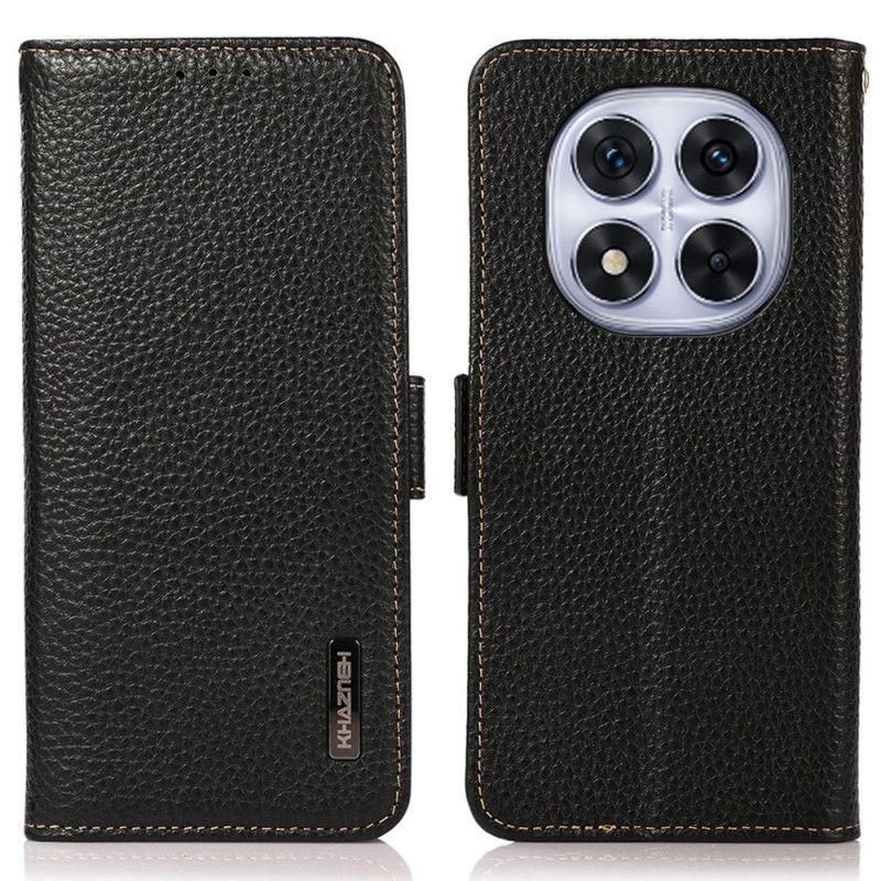 Housse Xiaomi Redmi Note 14 Pro 4G Vrai Cuir KHAZNEH