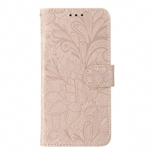 Housse Xiaomi Redmi Note 14 Pro 5G Dentelle Fleurs