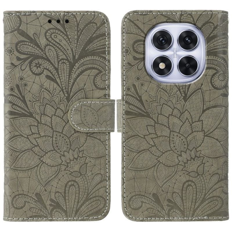 Housse Xiaomi Redmi Note 14 Pro 5G Dentelle Fleurs