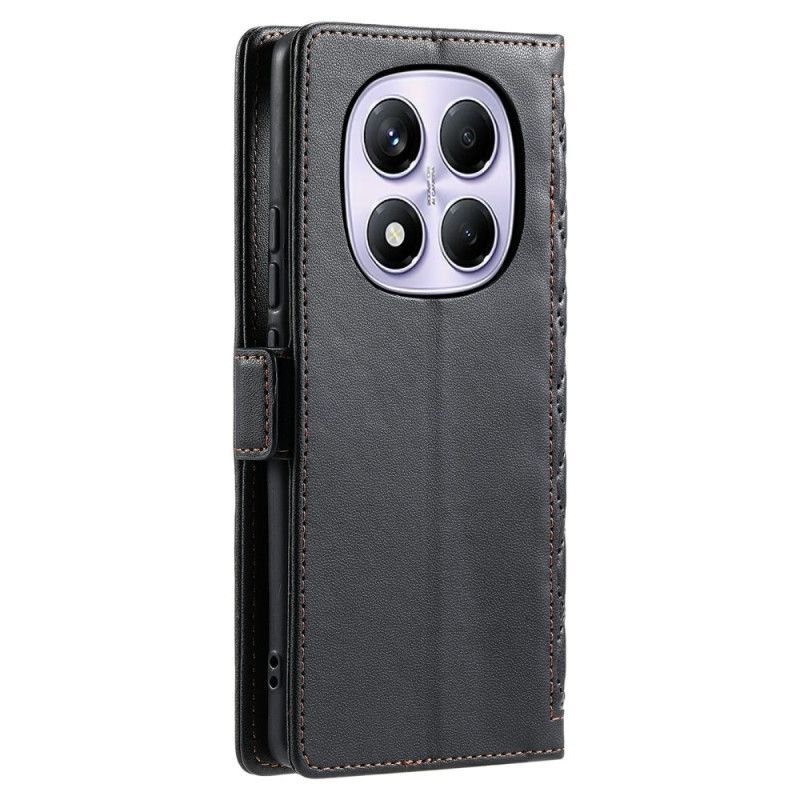 Housse Xiaomi Redmi Note 14 Pro Matelassée avec Lanière