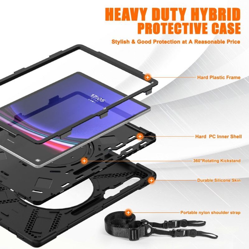 Coque Samsung Galaxy Tab S10 Ultra / S9 Ultra / S8 Ultra Multifonctionnelle