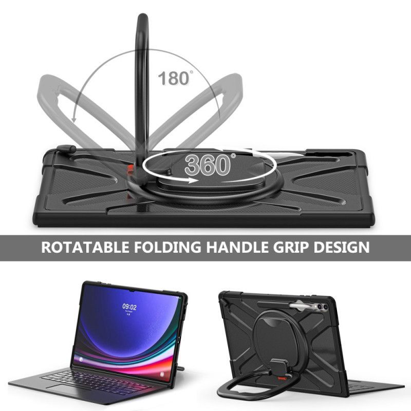 Coque Samsung Galaxy Tab S10 Ultra / S9 Ultra / S8 Ultra X910 Support et Poignée