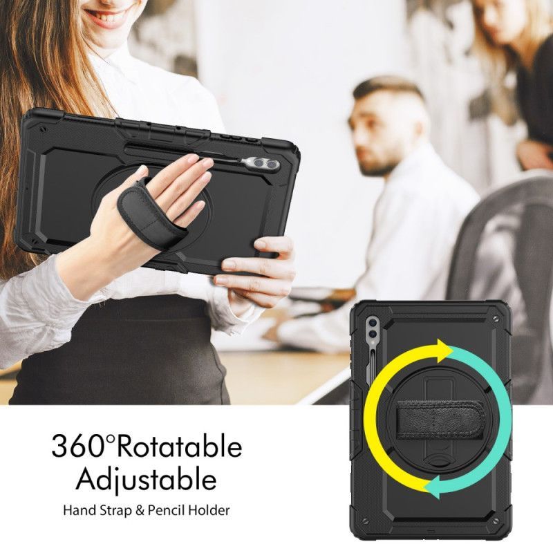 Coque Samsung Galaxy Tab S10 Ultra / S9 Ultra Support et Film de Protection Écran