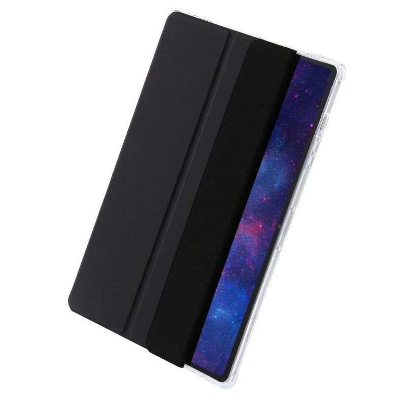 Smart Case Samsung Galaxy Tab S10 Ultra Trois Trois Volets et Dos Transparent