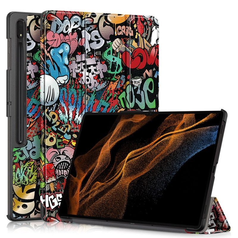 Smart Samsung Galaxy Tab S10 Ultra / S9 Ultra Graffiti